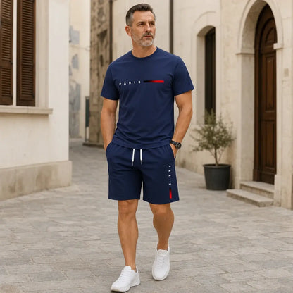 Set casual pentru bărbați vara 2026 ✔ Potrivit pentru sport și timp liber ✔ Livrare gratuită