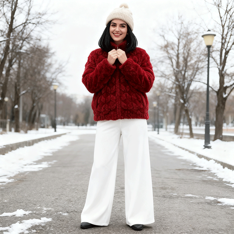 🔥🔥【Спешна покупка с половина цена в края на месеца】Ново модело забавно яке за жена за сезона есен-зима