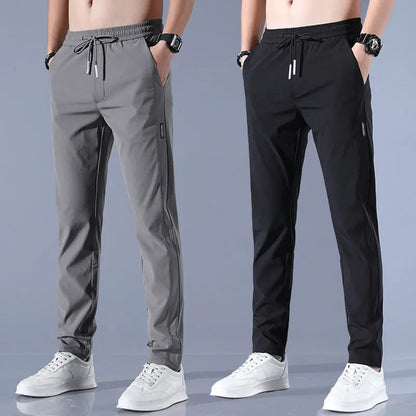👖💥【50-120kg】Model nou 2026, pantaloni elastici pentru bărbați, mărimi mari
