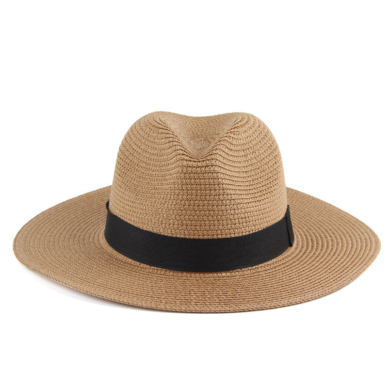 🌿【Plată la livrare】【56–58 cm】Pălărie casual unisex, țesută manual, cu model de palmier