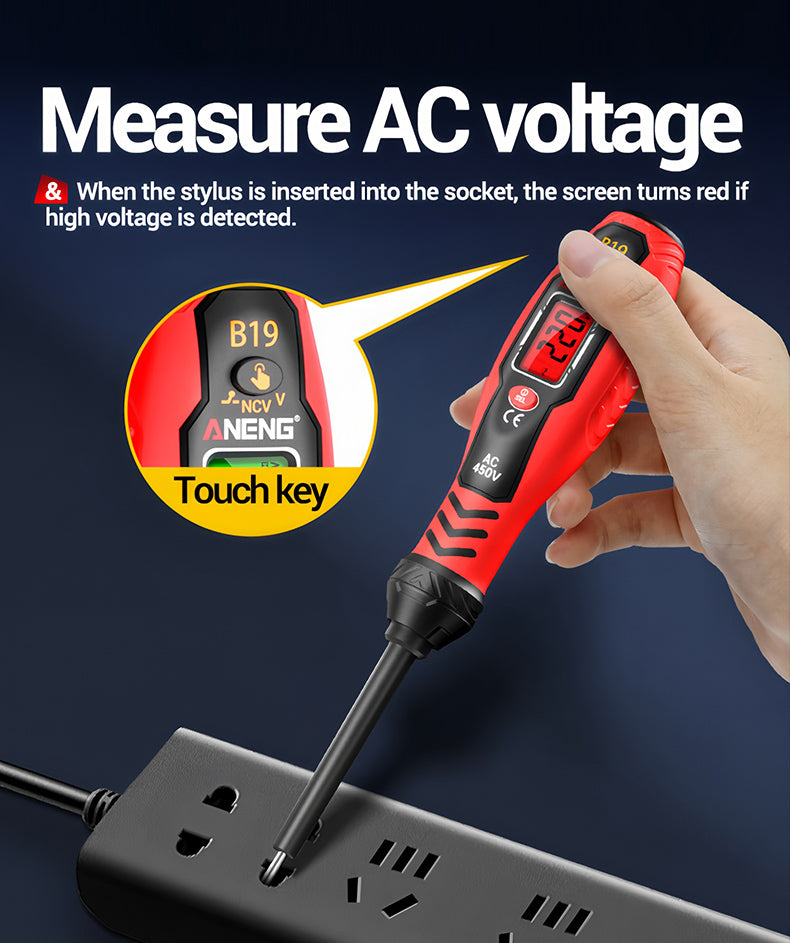 🔥【Přečtěte si 1, získejte 1 zdarma】Vysoce přesné inteligentní měřicí pero, digitální multifunkční senzorové měřicí pero, detekce obvodů 