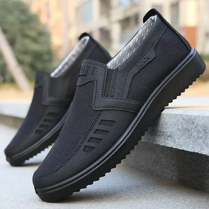 👞【39-47】Pantofi casual bărbătești 2026, respirabili, cu talpă plată, pentru purtare zilnică, confecționați manual, calitate superioară garantată