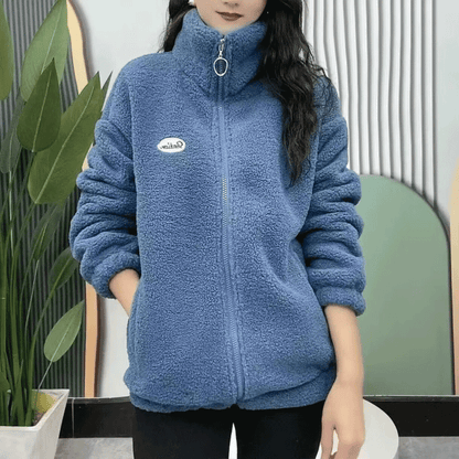 【⚡50% намаление за есен и зима⚡】Дамска пуховина от памук с дебела памучна овчина за есен и зима