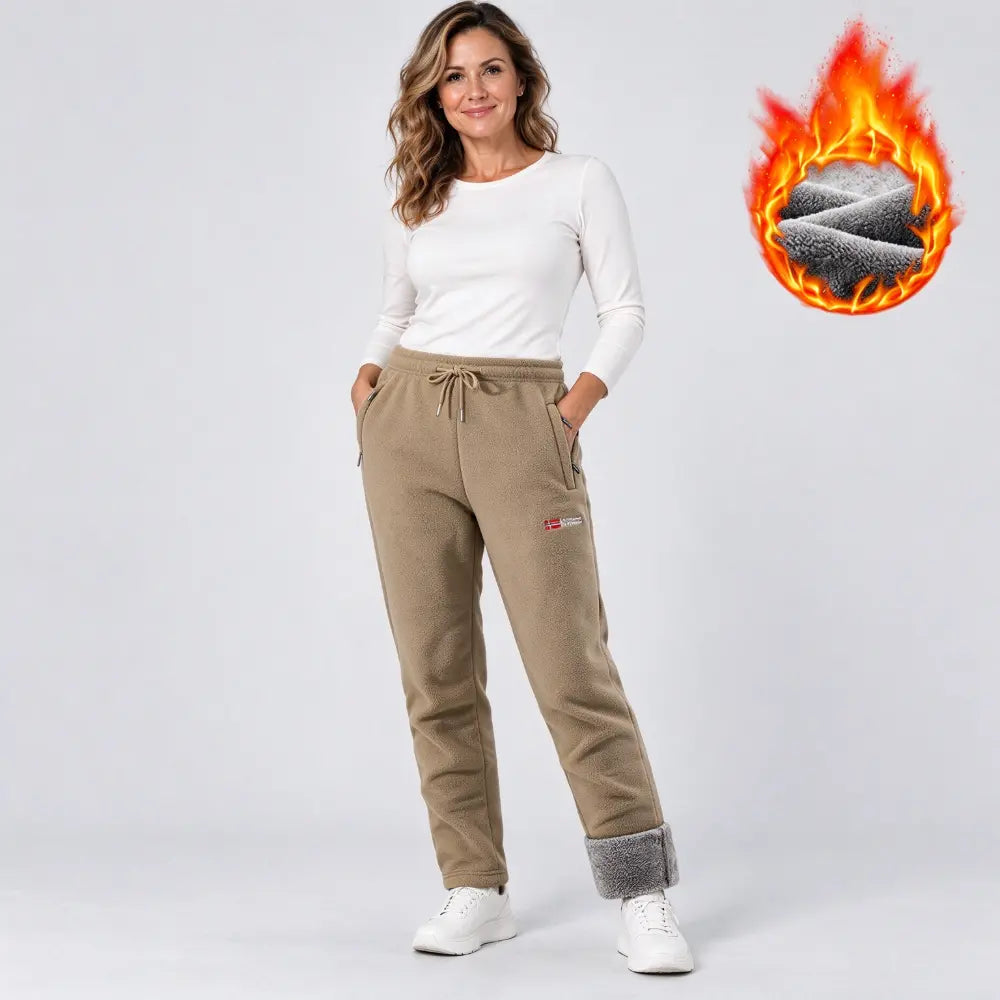 🔥【XS-3XL】Pantaloni sport confortabili, în stil casual, pentru sezonul toamnă-iarnă 2026 – izolați termic și căptușiți cu fleece.
