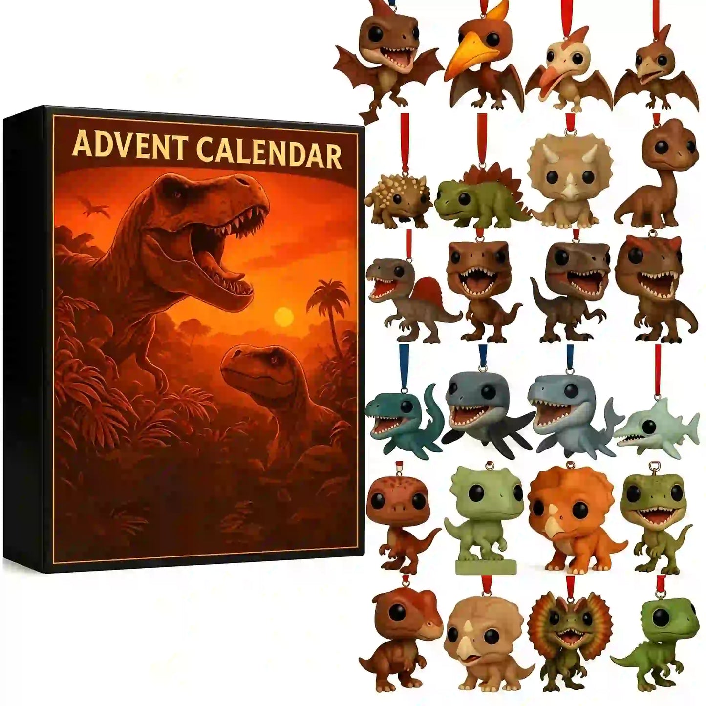 【1 cutie cu 24 de bucăți】Doar 139 RON 🎁🎁 Mai multe decorațiuni și cadouri de Crăciun pentru 2026