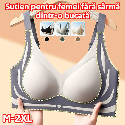 😍【Pachet de 4】Sutien pentru femei fără sârmă, dintr-o bucată❤️【40-85KG】