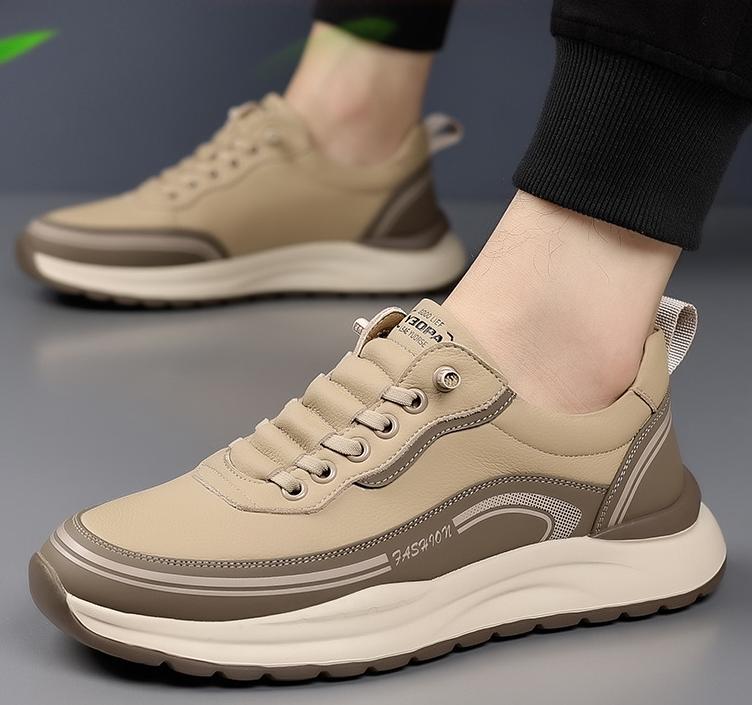 🏆️Producto más vendido🔥👟【39～44】Zapatos casuales de suela suave de moda para hombre de nuevo estilo 2025, ligeros y antideslizantes