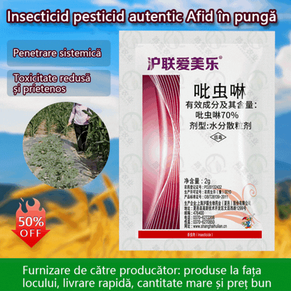 🌱【30/60/90/120 pungi】70% Imidacloprid - Insecticid Agricol, poate fi diluat cu apă.