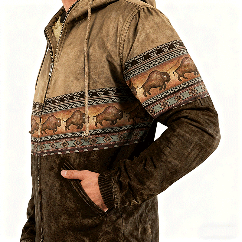 🎄🎄【S-4XL】Modne męskie kurtka z cienkiego sametu, ochronna i gruba na jesień i zimą