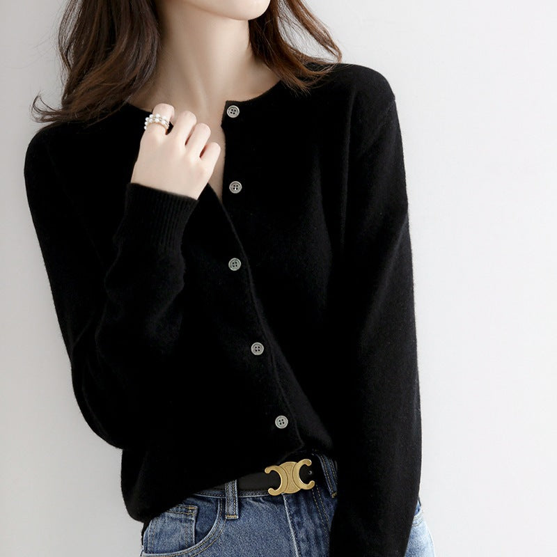 🔥💥【40–80 kg】Cardigan din tricot cu amestec de cașmir (Toamnă/Iarnă 2026) – elegant și versatil – disponibil cu plata la livrare