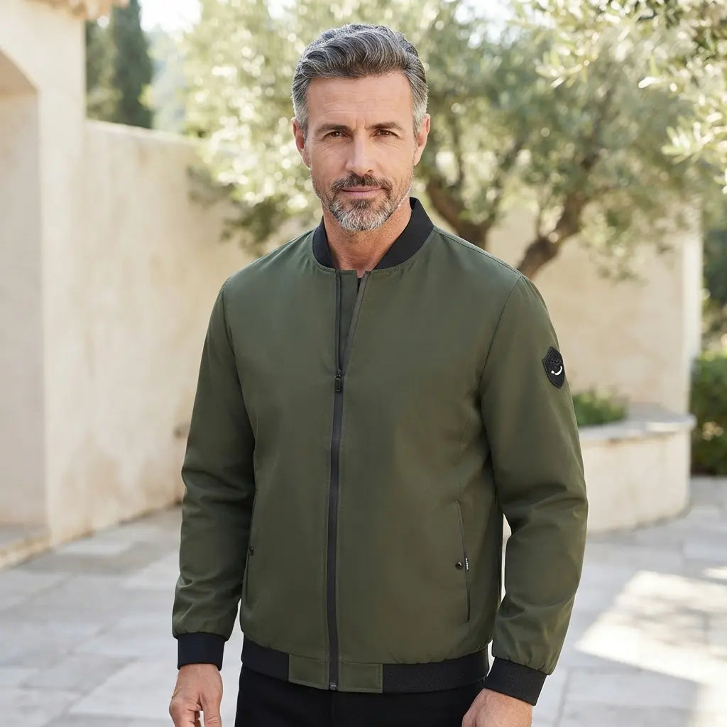 🚀🔥【M–6XL】Geacă bomber casual uni pentru bărbați, mărimi mari (toamnă/iarnă)