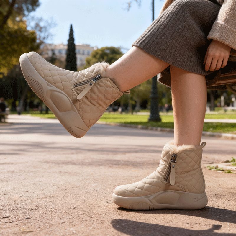 🔥【35-40】Νέες γυναικείες χιονομπότες με χοντρή σόλα του 2025