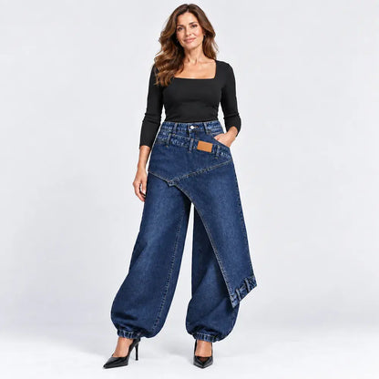 👖【XS-3XL】Blugi cu croială largă – stilați și confortabili ✨💞