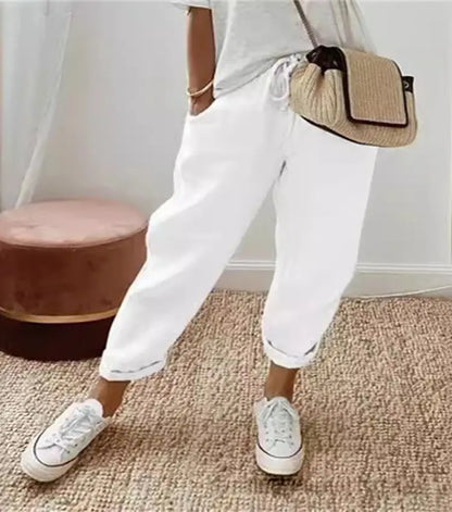 😍💕Ultima zi a promoției -50% Reducere💕Îmbrăcăminte casual din bumbac și in pentru femei