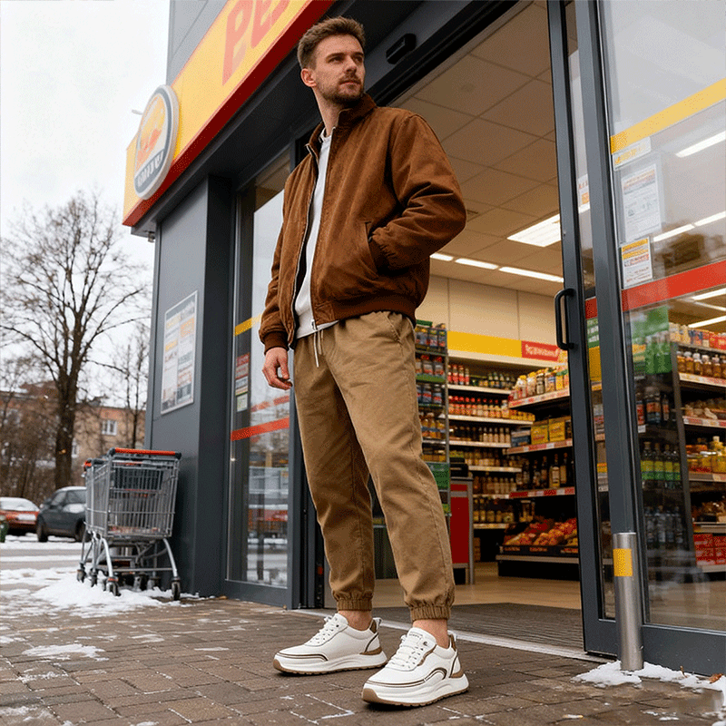 🏆️Producto más vendido🔥👟【39～44】Zapatos casuales de suela suave de moda para hombre de nuevo estilo 2025, ligeros y antideslizantes