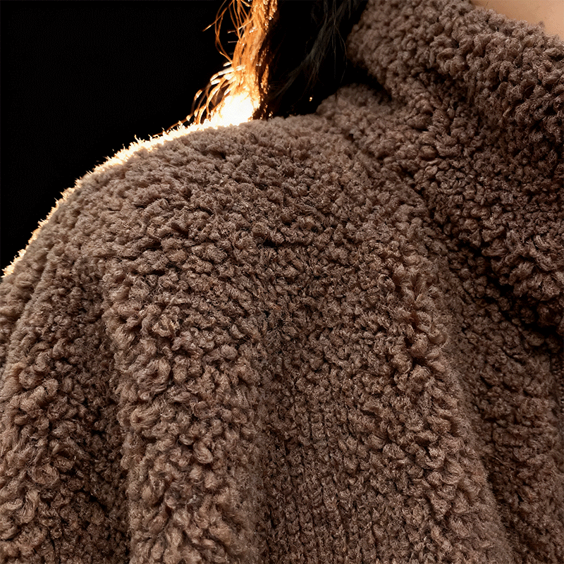 【⚡50% намаление за есен и зима⚡】Дамска пуховина от памук с дебела памучна овчина за есен и зима