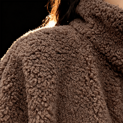 【⚡50% намаление за есен и зима⚡】Дамска пуховина от памук с дебела памучна овчина за есен и зима