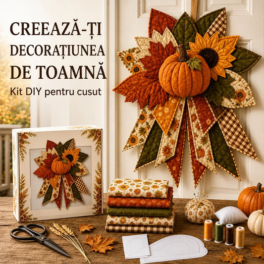 🎇🎄Kit de cusut pentru decor de ușă, cu design de Crăciun matlasat (7 modele)
