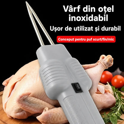 🐓🦆 Aparat electric portabil de jumulit pentru găini, rațe, gâște și alte păsări de curte (încărcare USB)