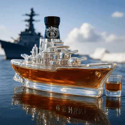 🚢 Sada skleníc na whisky s zábavným dizajnom｜Sklenica na whisky v tvaru ponorky｜Originálne darčeky a elegantná dekorácia pre bar