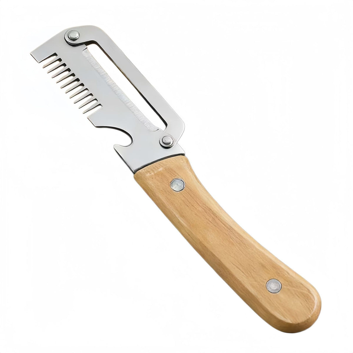 ✅【1+1 GRATIS】2 buc. 129 RON 🧅🔪 Curățător de legume multifuncțional „3 în 1”: curățare, feliere și deschidere sticle! 🔥