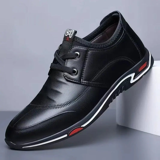 💥【39-44】Pantofi casual pentru bărbați din piele naturală 2026 ✅ Confortabili și ușor de încălțat ✅ Eleganți și versatili