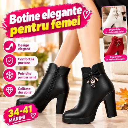 👢 Ofertă limitată în timp 🔥【Mărimi 34–41】Cizme noi de damă din piele, cu toc înalt, la modă pentru toamnă și iarnă