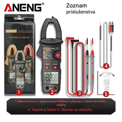 🔥【Limitovaná ponuka】🛠️ Inteligentný digitálny kliešťový merač, multifunkčné elektrikárske kliešte, vysokopresný ampérmeter, úplne automatická identifikácia
