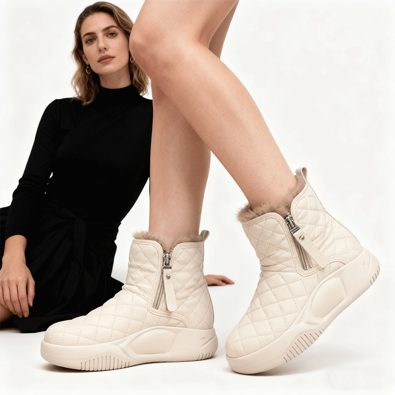 🔥【35-40】Νέες γυναικείες χιονομπότες με χοντρή σόλα του 2025