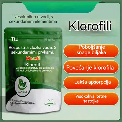 【50% POPUSTA】🌿🌿Vodikom topivo gnojivo bogato klorofilom za prihranu lišća cvijeća, voćki i povrća. Potiče rast korijena, razvoj sadnica i povećava prinos. Idealno vodotopivo poljoprivredno gnojivo.