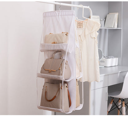 【50% de descuento】Bolsa de almacenamiento con diseño de suspensión de dos lados, con seis capas