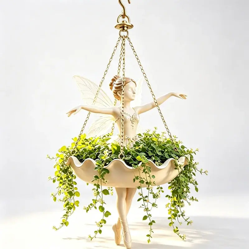 ✨ Transformă-ți grădina într-un basm! Ghiveci suspendat decorativ cu design artistic de poveste! 🌸🧚‍♀️