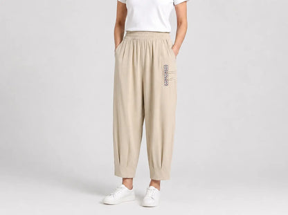🔥【M‑4XL】👖Pantaloni de vară ușori și respirabili din bumbac‑in – pantaloni moderni casual până la gleznă