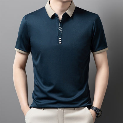 ✨【50% OFF】 Nová pánska polokošeľa s krátkym rukávom a priedušnou klopou na rok 2026