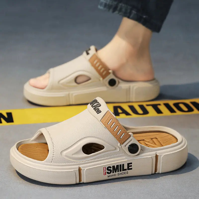 🌟🌊【Reducere 50% pentru o perioadă limitată】Sandale de plajă confortabile, mărime mare, pantofi sport antiderapanți
