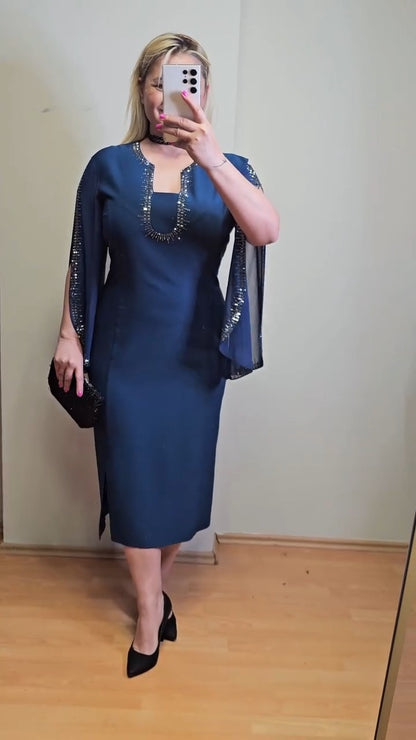 💥👗【S-5XL】Rochie de vară nouă la modă, design clasic, elegantă și simplă