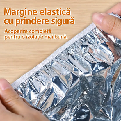 💥💥【100 de bucăți】149 RON ⏰ Huse termoizolante din folie de aluminiu