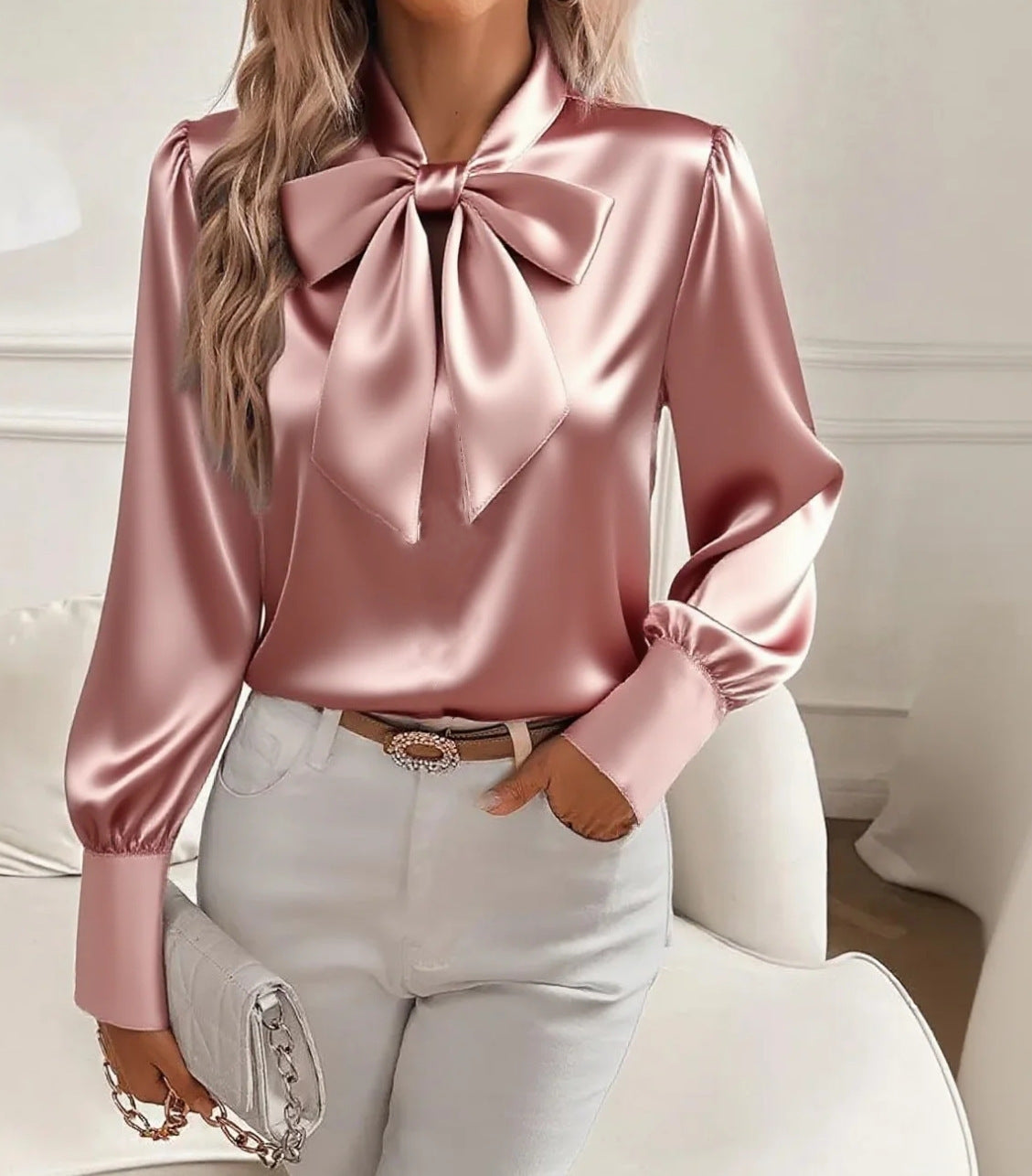 🔥【Noutăți de toamnă】✨Cămașă din mătase, în tendințe pentru 2026, pentru un look elegant – material fin, croială modernă și alegerea perfectă pentru ținutele de zi cu zi