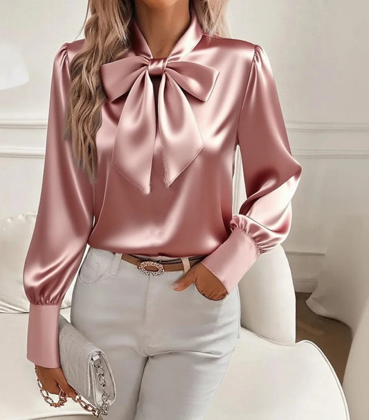 🔥【Noutăți de toamnă】✨Cămașă din mătase, în tendințe pentru 2026, pentru un look elegant – material fin, croială modernă și alegerea perfectă pentru ținutele de zi cu zi