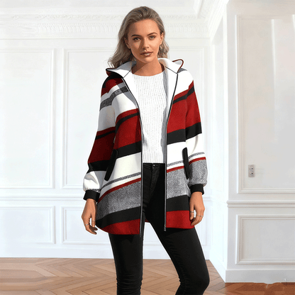 🔥Promocja 50% taniej🔥【S-3XL】Pora roku jesień-zima 2025 popularny nowy model damski zimowy kurtka z kapturem