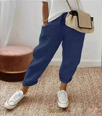 😍💕Ultima zi a promoției -50% Reducere💕Îmbrăcăminte casual din bumbac și in pentru femei