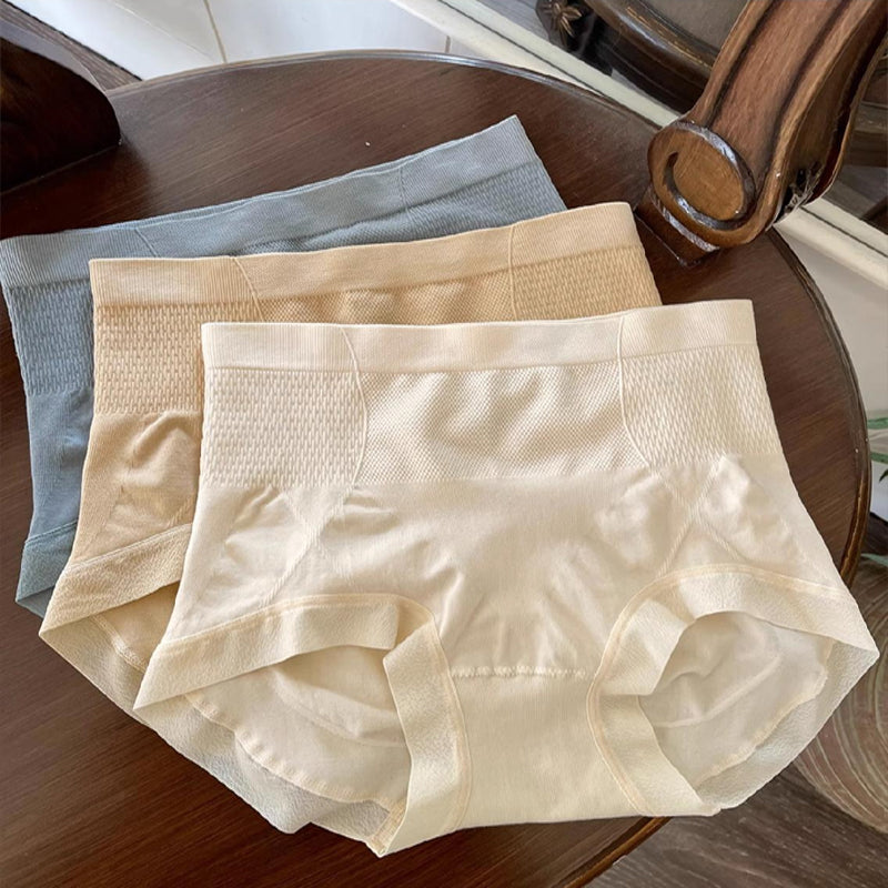 🔥Προσφορά στη μισή τιμή 【Αγοράστε 1, πάρετε 6 δωρεάν】Εσώρουχα για γυναίκες με υψηλή μέση, χωρίς ραφές και με έλεγχο της κοιλιάς (για βάρος 100 kg)