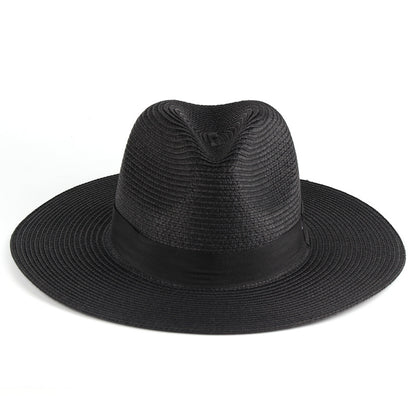 🌿【Plată la livrare】【56–58 cm】Pălărie casual unisex, țesută manual, cu model de palmier