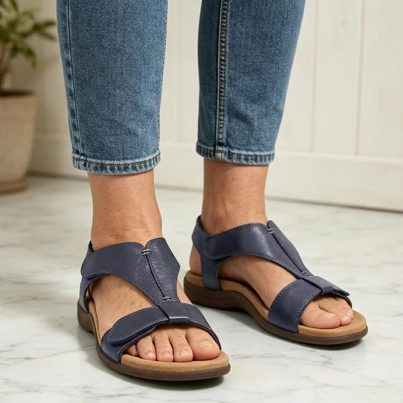 Sandale de vară cu talpă moale și susținere pentru bolta plantară, casual și confortabile