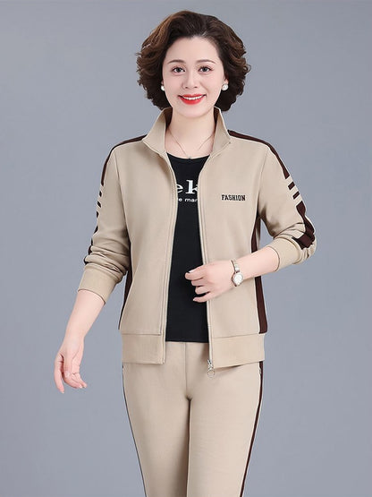 🔥【Купи един, вземи друг безплатно】🔥【Размери M-5XL】【Жакет + Панталони】😍Нова есенна голяма размер спортнакаузал суитка