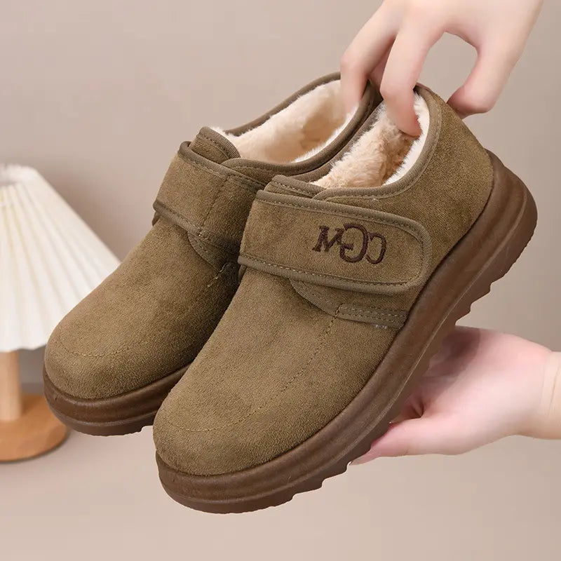 【36–41】Botine de iarnă pentru femei, la modă, cu căptușeală pufoasă