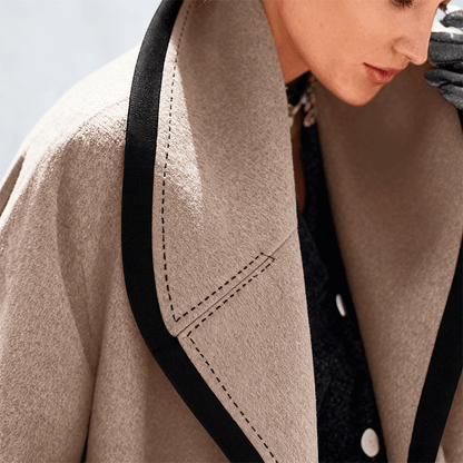 🥰【Promocja z połową ceny】【Rozmiary S-5XL】2025 Nowy model ciepłe wełniane płaszcz na jesień i zimą