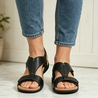 Sandale de vară cu talpă moale și susținere pentru bolta plantară, casual și confortabile