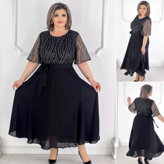 👗💥【S-5XL】Rochie nouă la modă, design clasic, elegantă și simplă