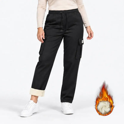 ✨Pantaloni de iarnă pentru femei, cu buzunare mari – eleganți și practici🤎